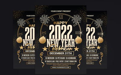 Flyer zur Neujahrsfeier