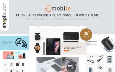 Mobite – Příslušenství k telefonu Responzivní téma Shopify