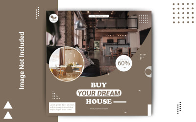 Dream House Sosyal Medya Satış Afişi