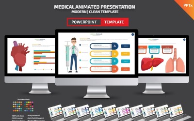 Медицинская анимированная презентация PowerPoint