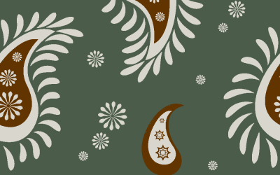 Floral Pattern Paisley Style gfd