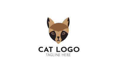 Cat Catty logó tervezősablon