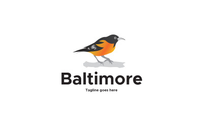 Modello di progettazione del logo di Baltimora