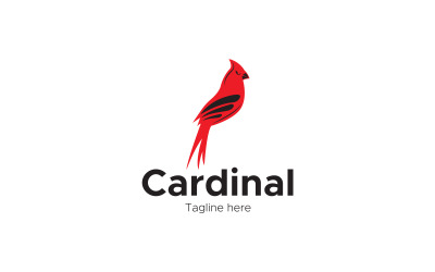 Szablon projektu logo kardynała