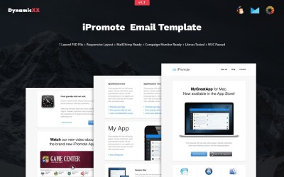 iPromote + 电子邮件模板