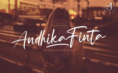 Andhika Finta - Handwritten Font