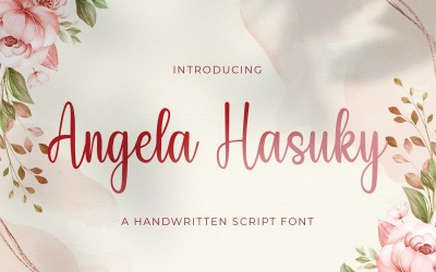Angela Hasuky - Font scritti a mano