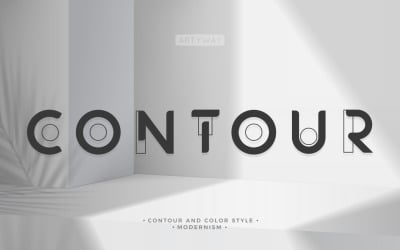 Contour Architecture Headline and Logo Font