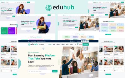 Eduhub - Modèle HTML5 pour l'éducation et le LMS