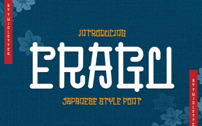 ERAGU — sztuczna japońska czcionka