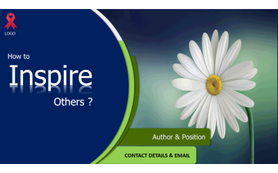 Inspire - Deep Blue - Deep Green Шаблоны презентаций PowerPoint