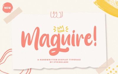 Maguire - Font scritti a mano
