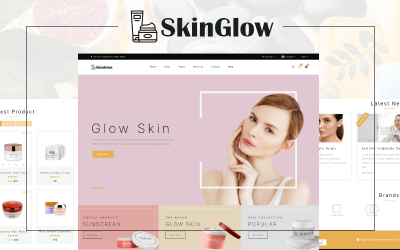 Skinglow - kosmetyczny uniwersalny motyw Woocommerce