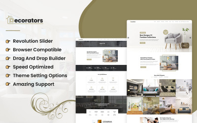 Decoradores - Decoração e móveis para casa WooCommerce WordPress Theme