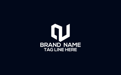 N Minimalist  Logo Design Template