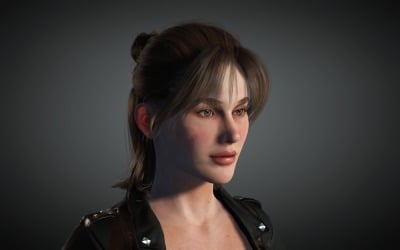 Naina 女性索具 3d 角色