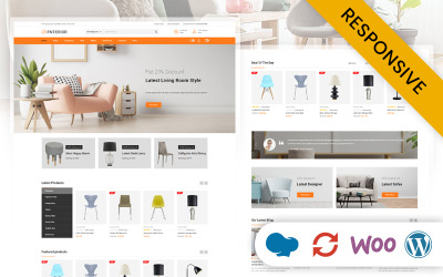 Fnterior Furniture Store WooCommerce Responsywny motyw