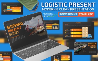 Logistic and Shipping PowerPoint Template