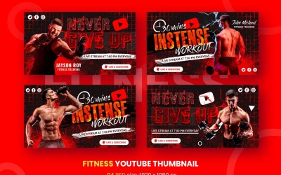 Sport Fitness Youtube-miniatyrmall Sociala medier