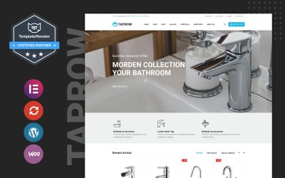 Taprow - Thème WooCommerce pour la plomberie, la salle de bain et les sanitaires