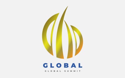 Globalny szablon logo wnętrz G