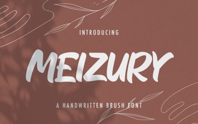 MEIZURY - Handgeschreven lettertype