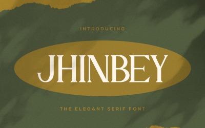 JHINBEY - Fuente Elegant Serif