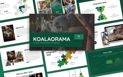 Koalaorama - 动物多功能PowerPoint模板