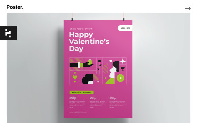 Valentijnsdag speciaal pakket poster