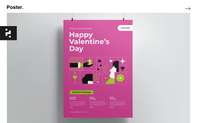 Valentinstag-Special-Paket-Poster