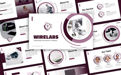 Wirelabs - Plantilla de presentación de PowerPoint multipropósito de tecnología