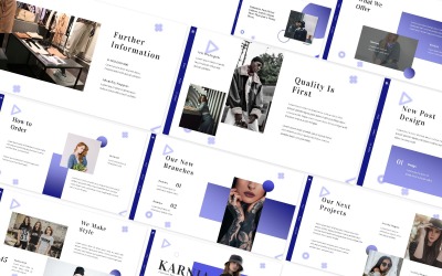 Kania Mode PowerPoint-sjabloon