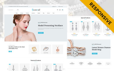 Necmond - Bijouterie Thème Responsive Prestashop