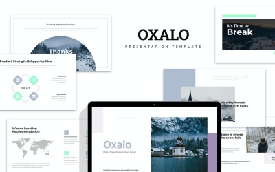 Oxalo : Winter Theme Google Slides