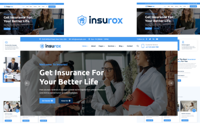 Insurox - Insurance Company HTML5 Template