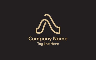 A Minimalist Letter Logo Design