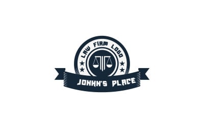 Law Firm Logo Design Template