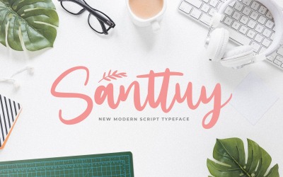 Santtuy - рукописний шрифт