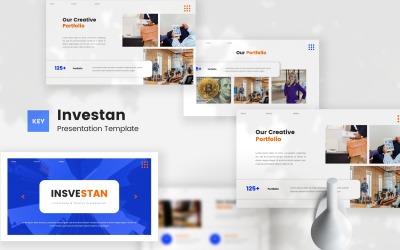 Investan — szablon prezentacji i finansów