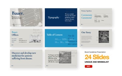 Bauer - Brand Guidelines Powerpoint-mall