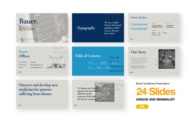 Bauer – Шаблон Google Slides Guidelines