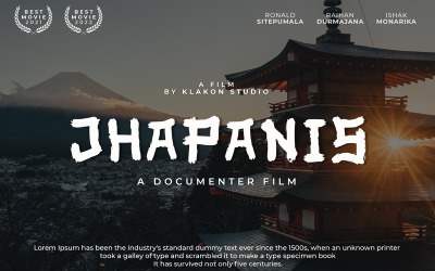 Jhapanis Creative Modern Font