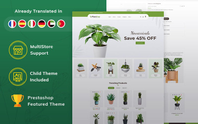 PlantTree PrestaShop Multifunctioneel responsief thema
