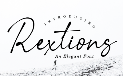 Rextions / Елегантний шрифт