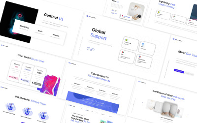 Шаблон Powerpoint Wallet Norton