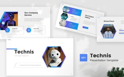 Technis — Шаблон Keynote Technology