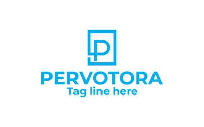 P Letter Logo Design Template