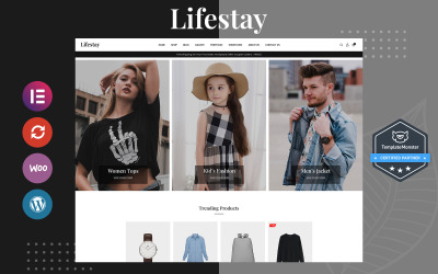 Lifestay - Тема WooCommerce Модный дизайн