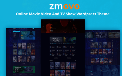 Zmovo - Online filmvideo och tv-program WordPress-tema