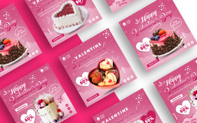 Ciasto Walentynki instagram Media społecznościowe